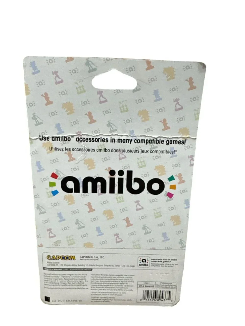 Street Fighter Luke Amiibo Figure Capcom Nintendo Collectible New In Box
